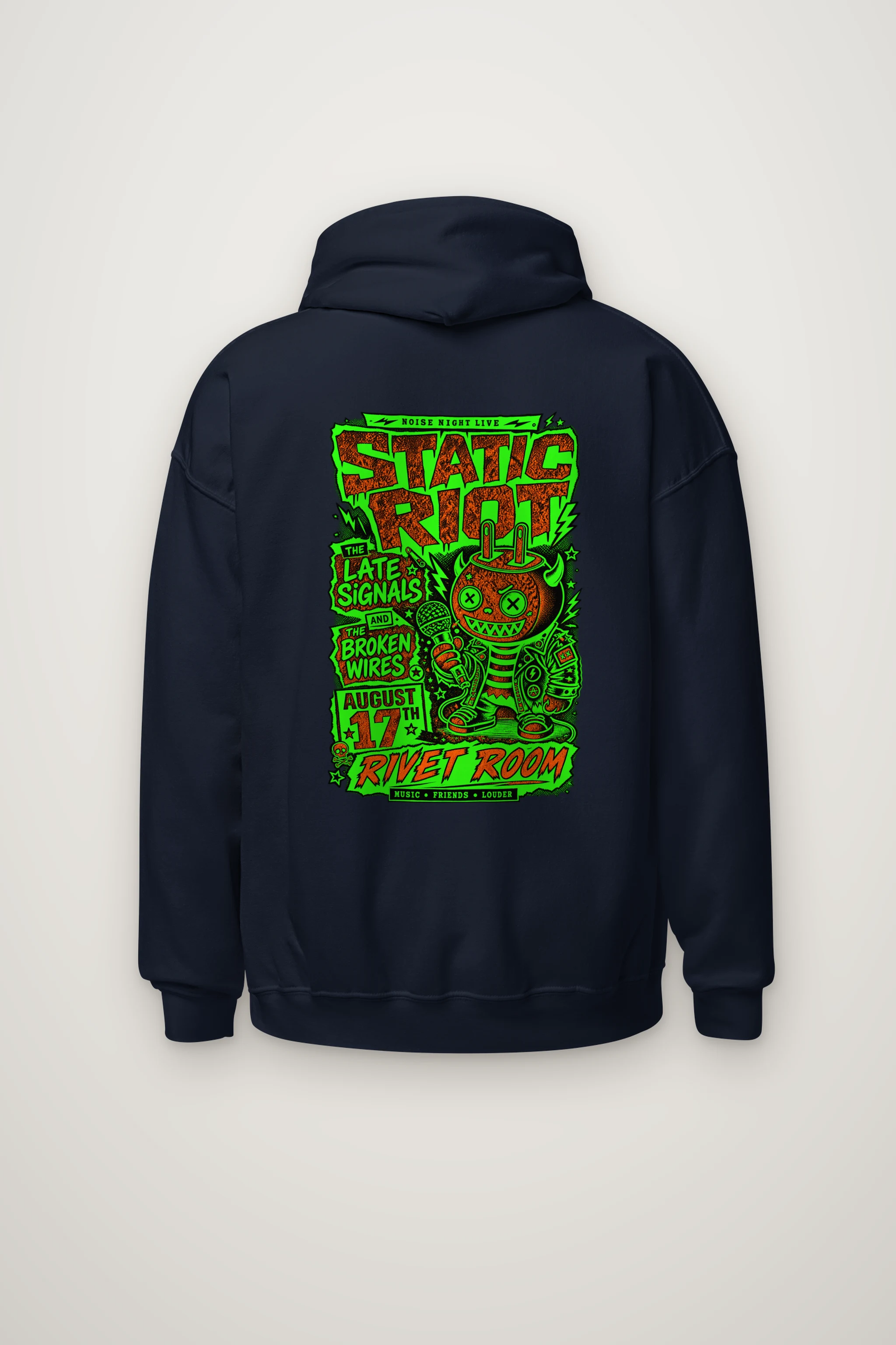 "Noise Night Live" Heavy Blend Unisex Pullover Hoodie