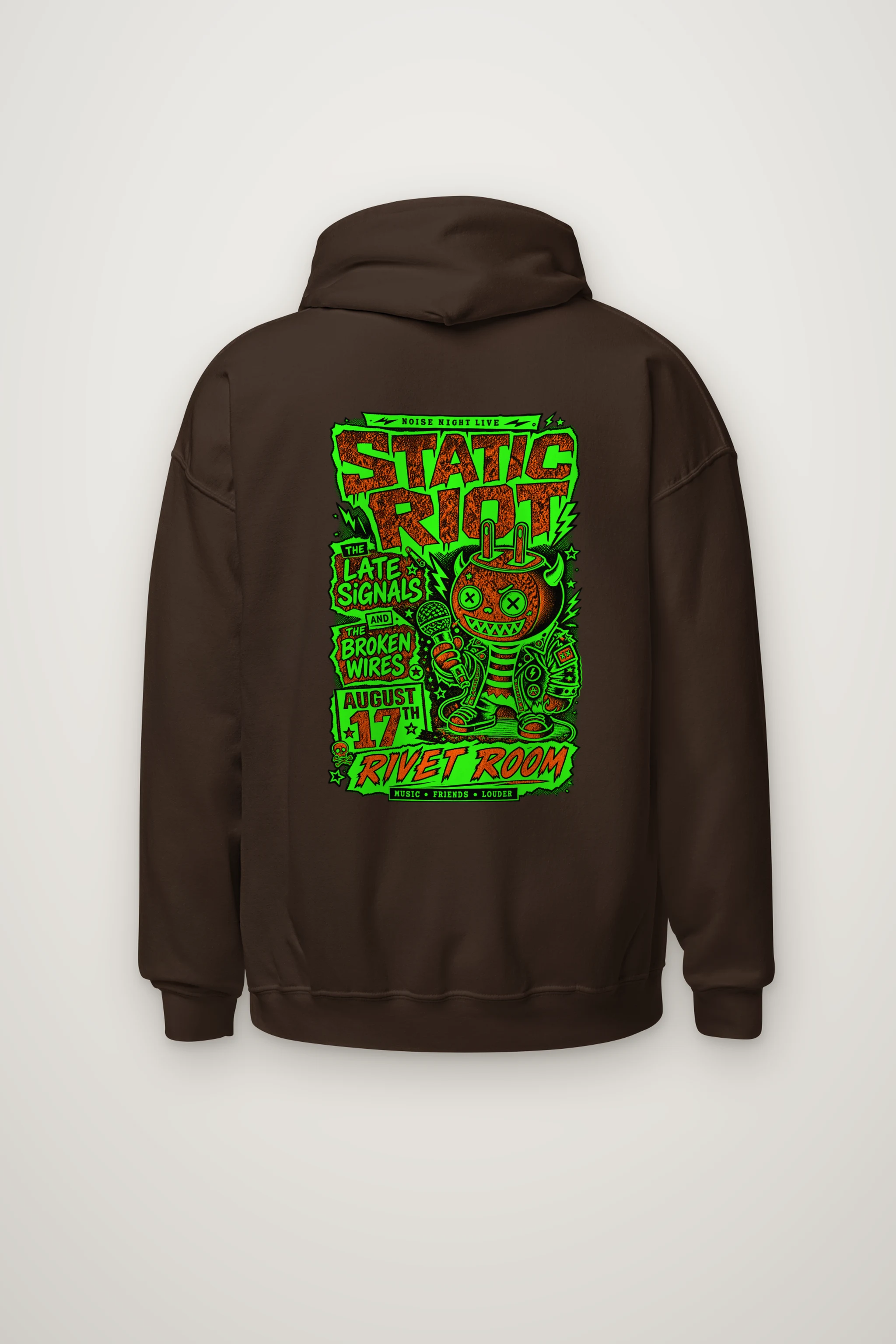 "Noise Night Live" Heavy Blend Unisex Pullover Hoodie