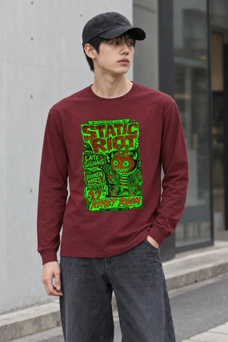 "Noise Night Live" Unisex Longsleeve T-shirt
