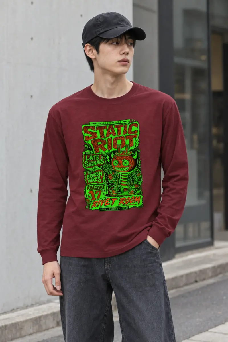 "Noise Night Live" Unisex Longsleeve T-shirt