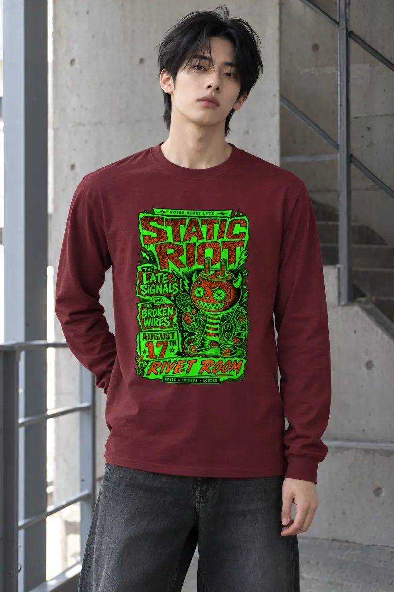 "Noise Night Live" Unisex Longsleeve T-shirt
