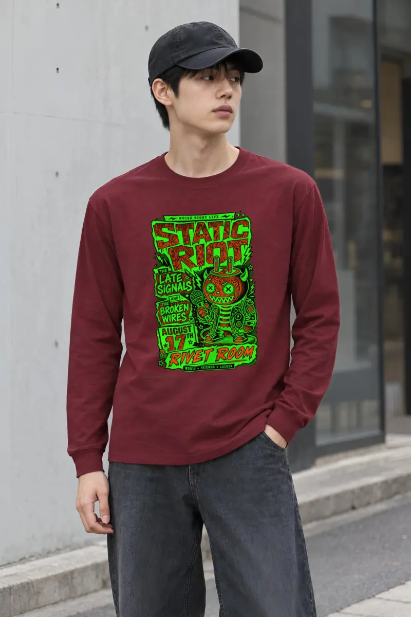"Noise Night Live" Unisex Longsleeve T-shirt