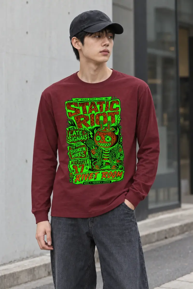 "Noise Night Live" Unisex Longsleeve T-shirt