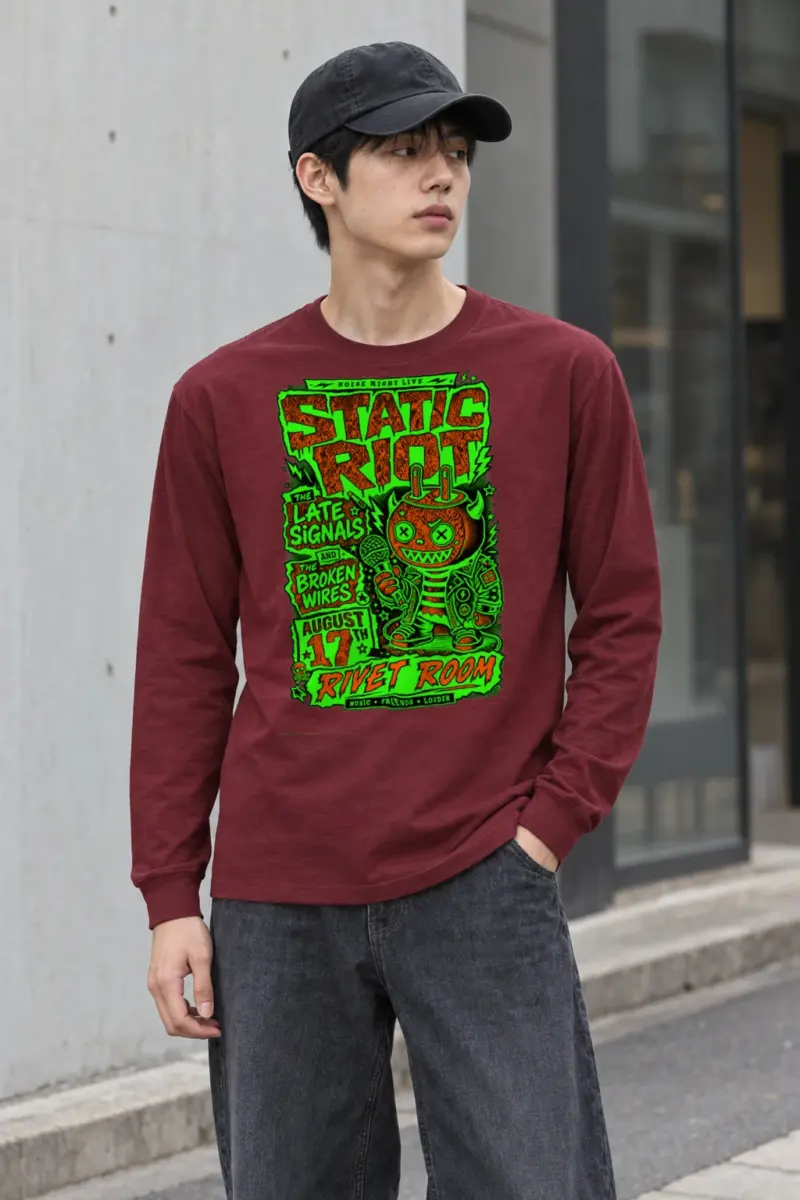 "Noise Night Live" Unisex Longsleeve T-shirt
