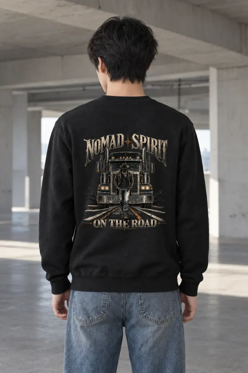 "Nomad Spirit" Heavy Blend Unisex Crewneck Sweatshirt