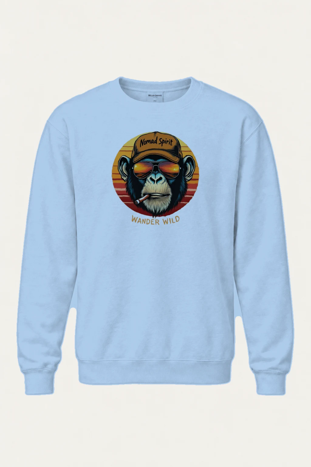 "Nomad Spirit" Heavy Blend Unisex Crewneck Sweatshirt | Gildan 18000