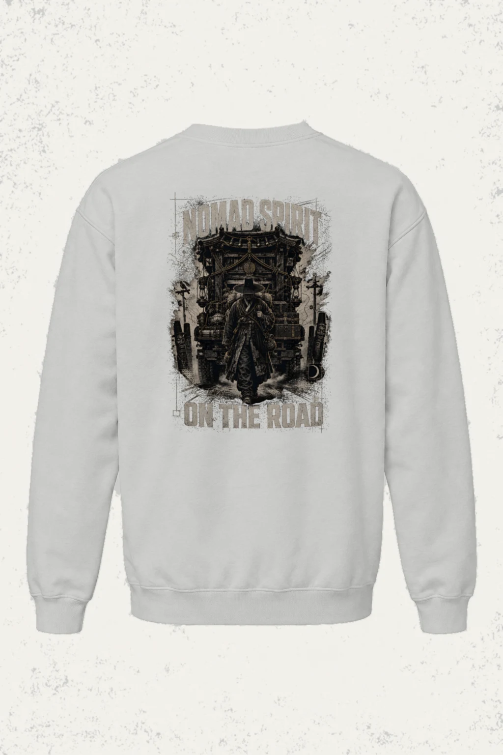 "Nomad Spirit" Heavy Blend Unisex Crewneck Sweatshirt | Gildan 18000