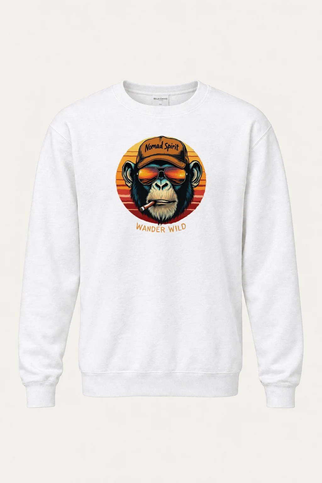 "Nomad Spirit" Heavy Blend Unisex Crewneck Sweatshirt | Gildan 18000