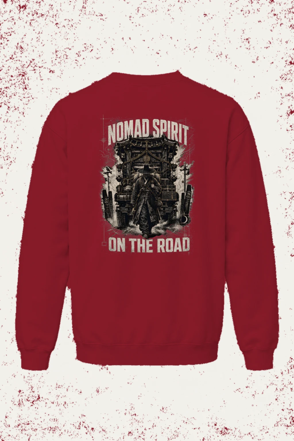 "Nomad Spirit" Heavy Blend Unisex Crewneck Sweatshirt | Gildan 18000