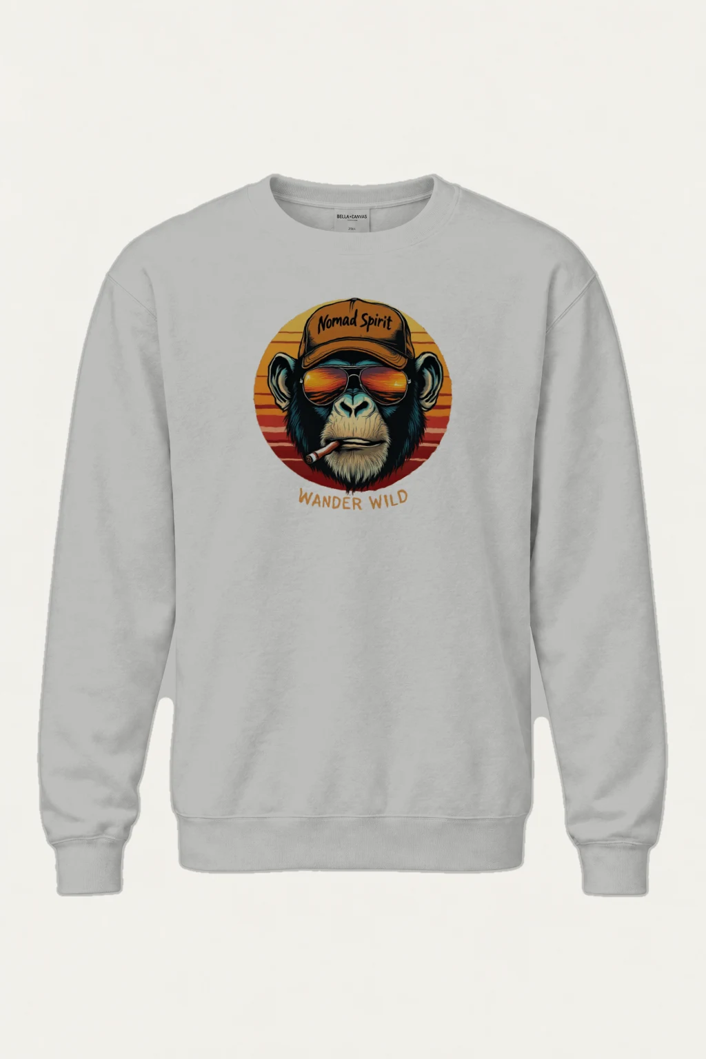 "Nomad Spirit" Heavy Blend Unisex Crewneck Sweatshirt | Gildan 18000