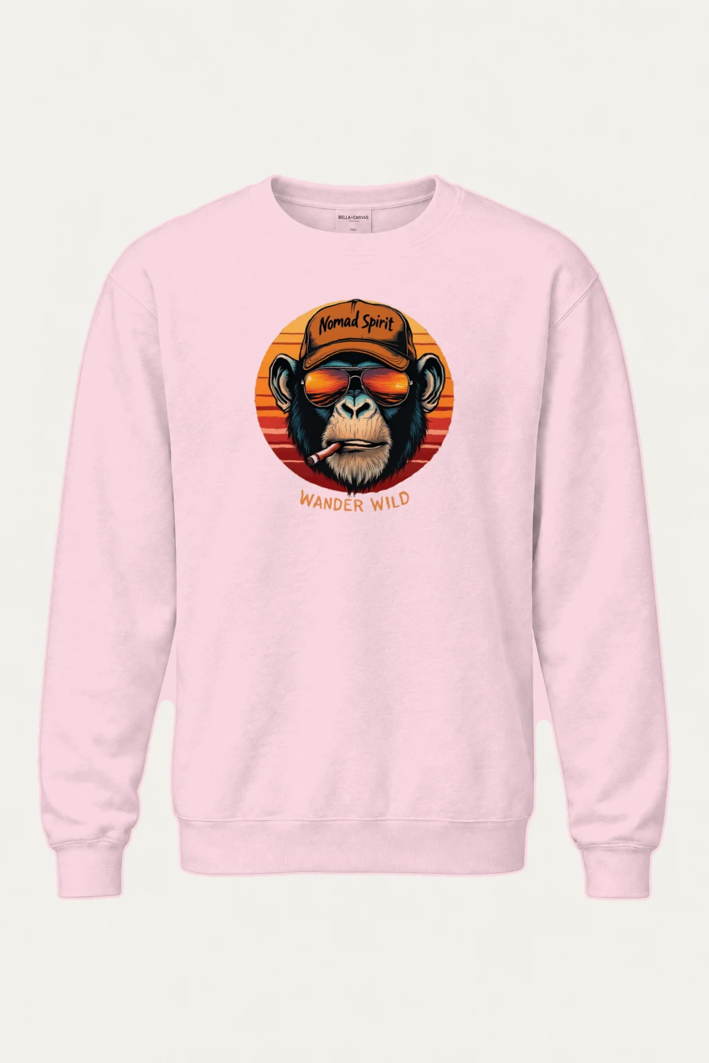"Nomad Spirit" Heavy Blend Unisex Crewneck Sweatshirt | Gildan 18000