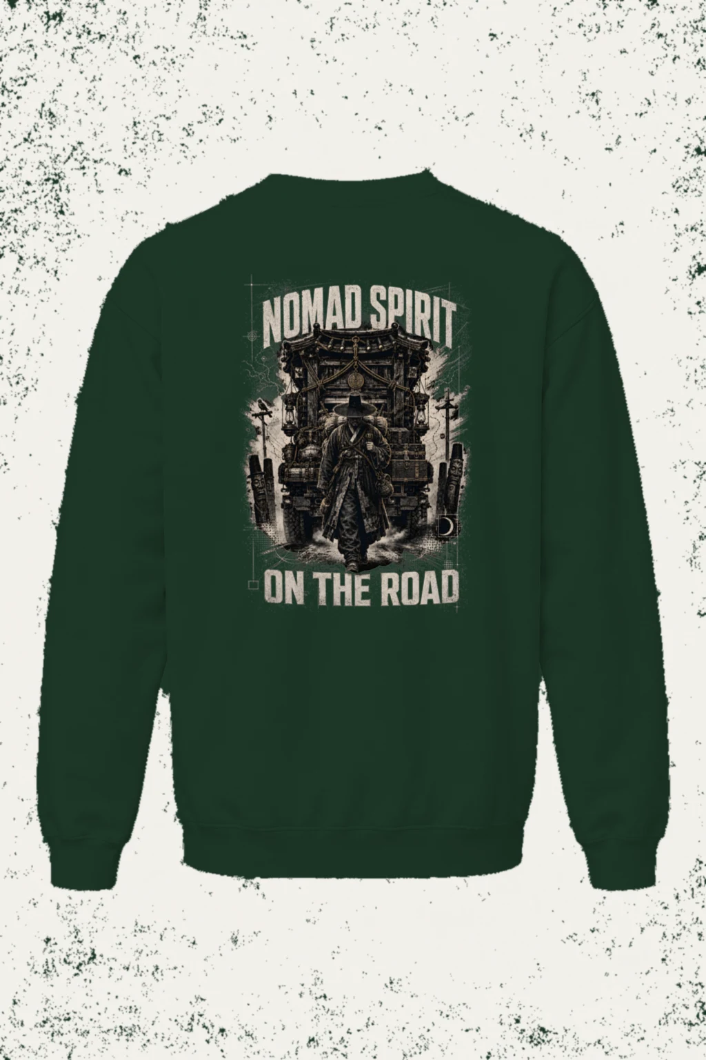 "Nomad Spirit" Heavy Blend Unisex Crewneck Sweatshirt | Gildan 18000