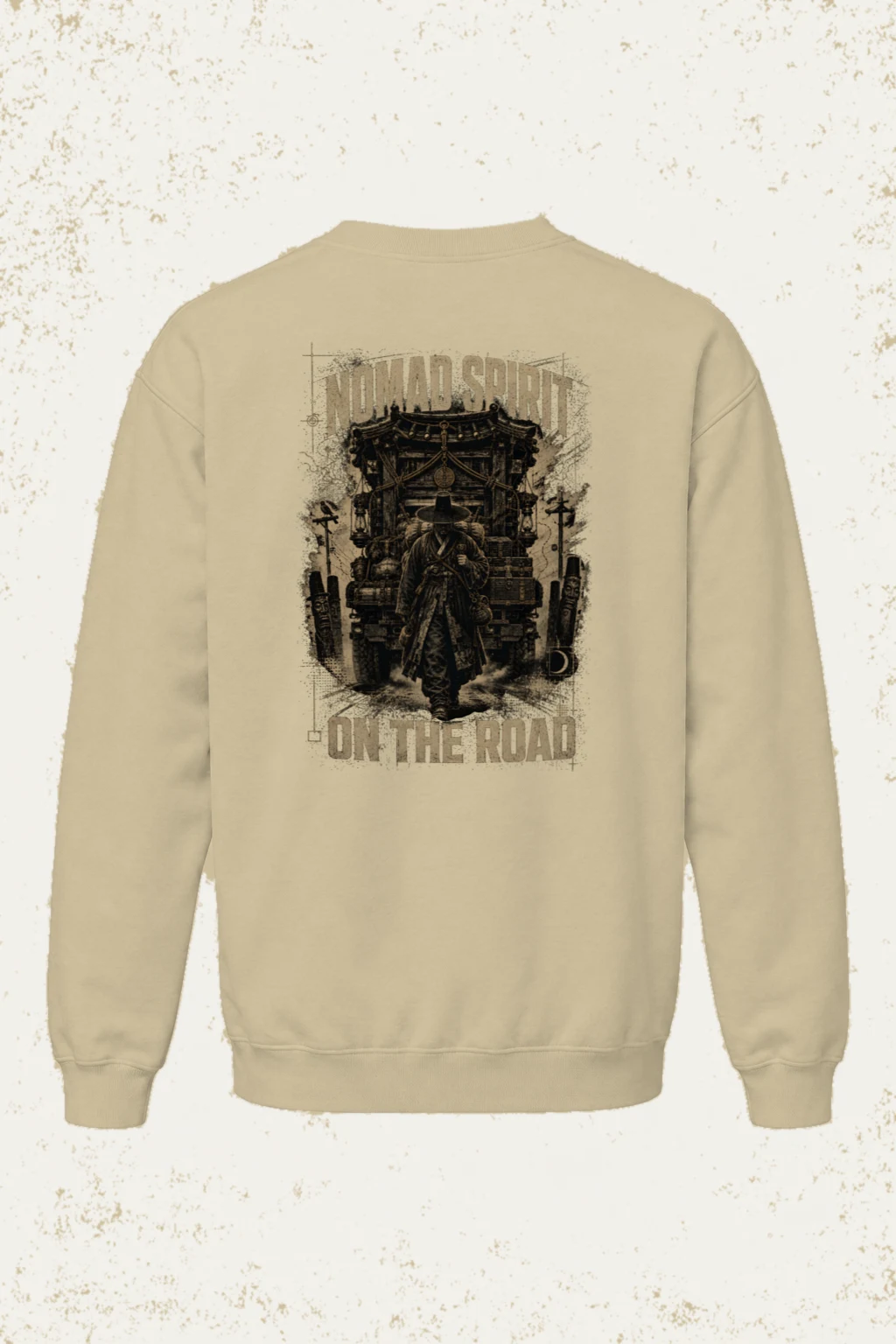 "Nomad Spirit" Heavy Blend Unisex Crewneck Sweatshirt | Gildan 18000