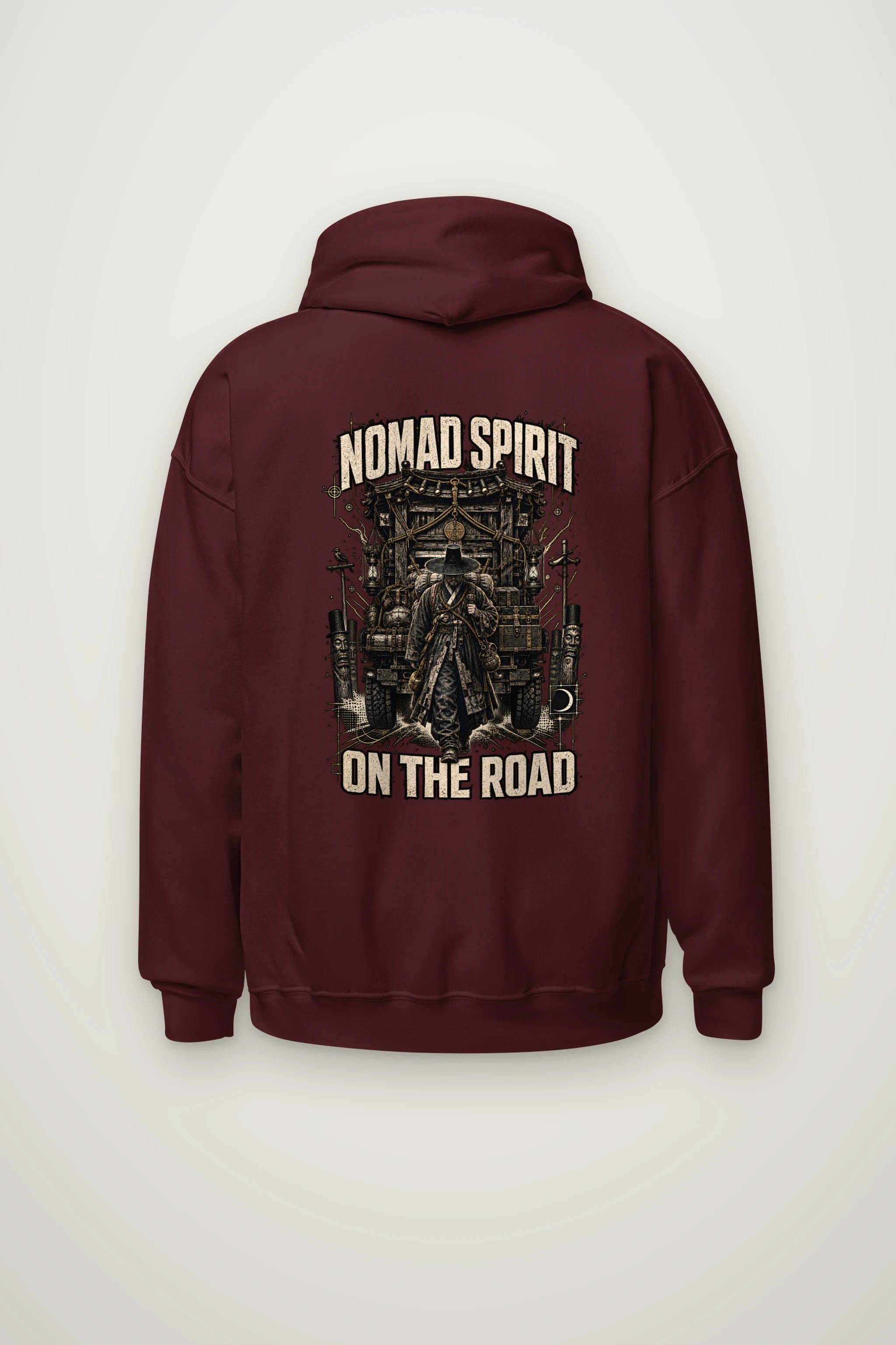 "Nomad Spirit" Heavy Blend Unisex Pullover Hoodie