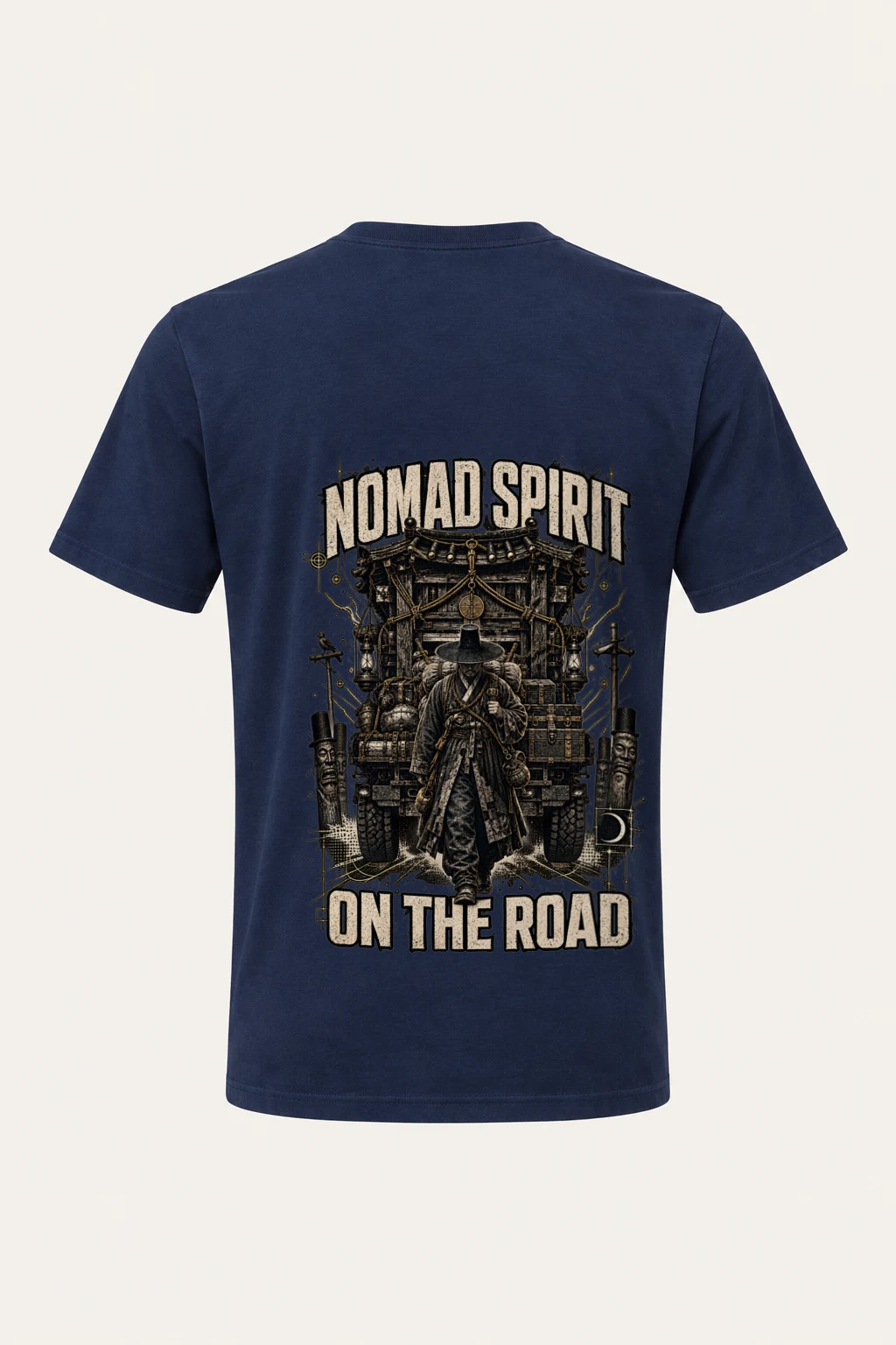 "Nomad Spirit" Heavyweight Unisex Crewneck T-shirt | Gildan 5000