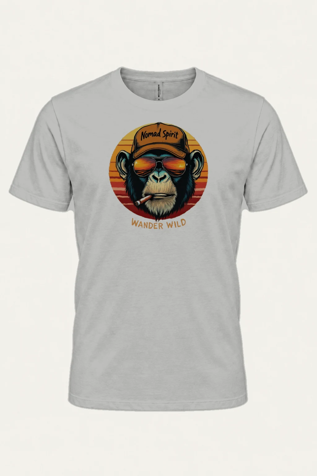 "Nomad Spirit" Heavyweight Unisex Crewneck T-shirt | Gildan 5000
