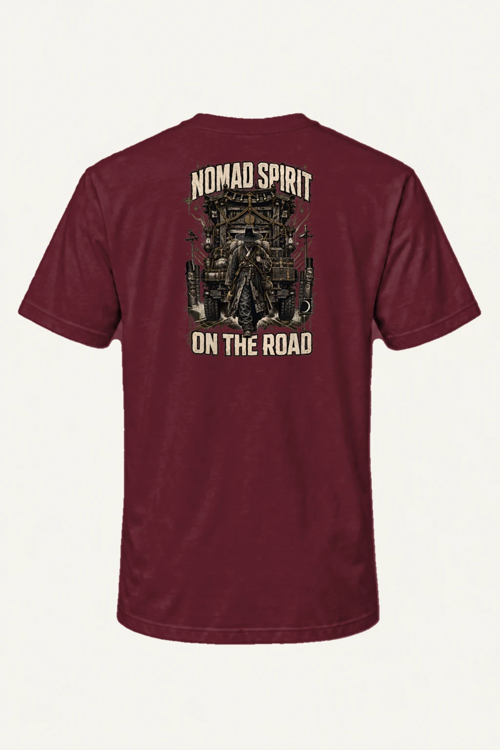 "Nomad Spirit" Heavyweight Unisex Crewneck T-shirt | Gildan 5000