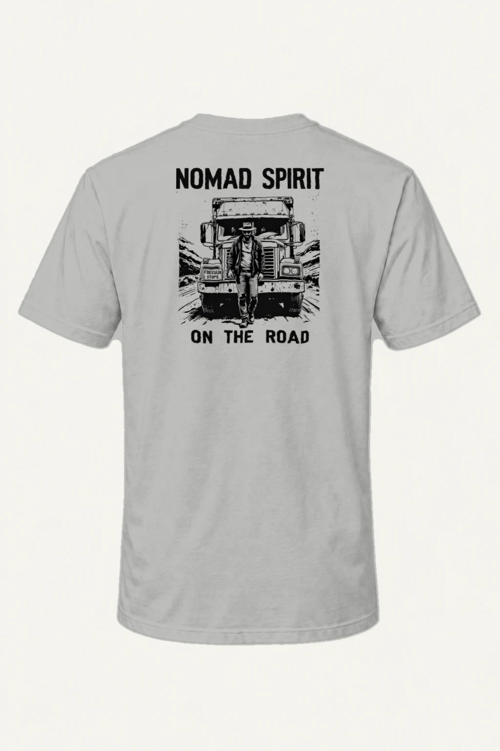 "Nomad Spirit" Heavyweight Unisex Crewneck T-shirt | Gildan 5000