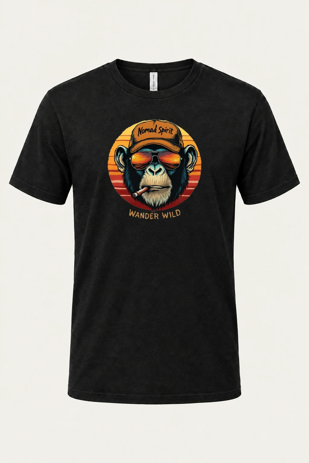 "Nomad Spirit" Heavyweight Unisex Crewneck T-shirt | Gildan 5000