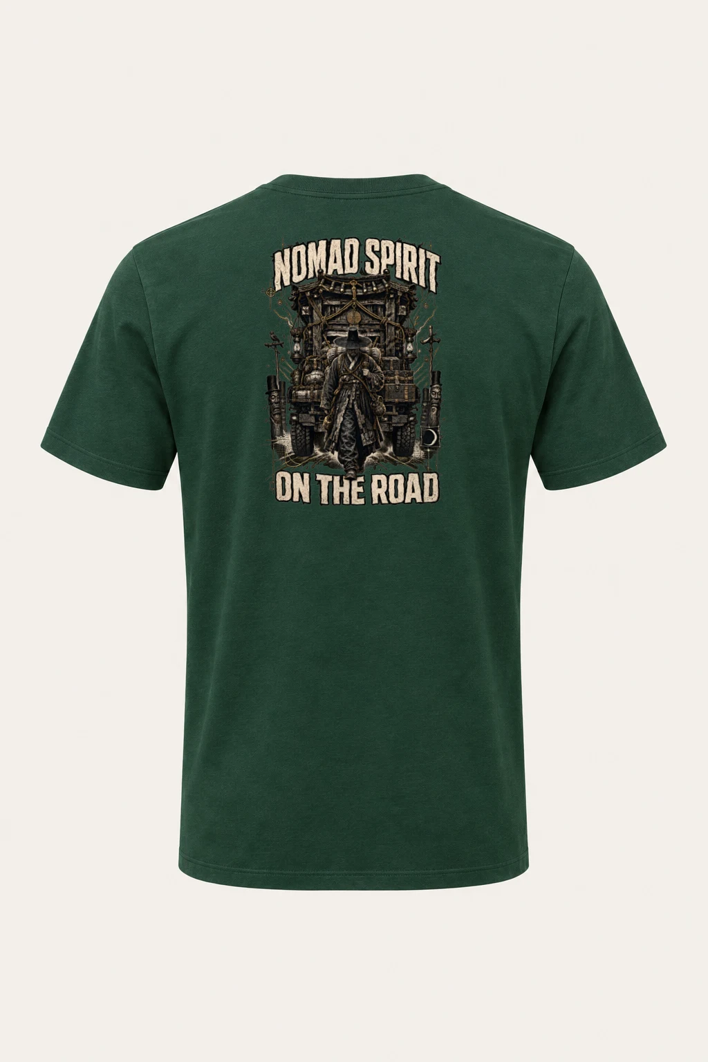 "Nomad Spirit" Heavyweight Unisex Crewneck T-shirt | Gildan 5000