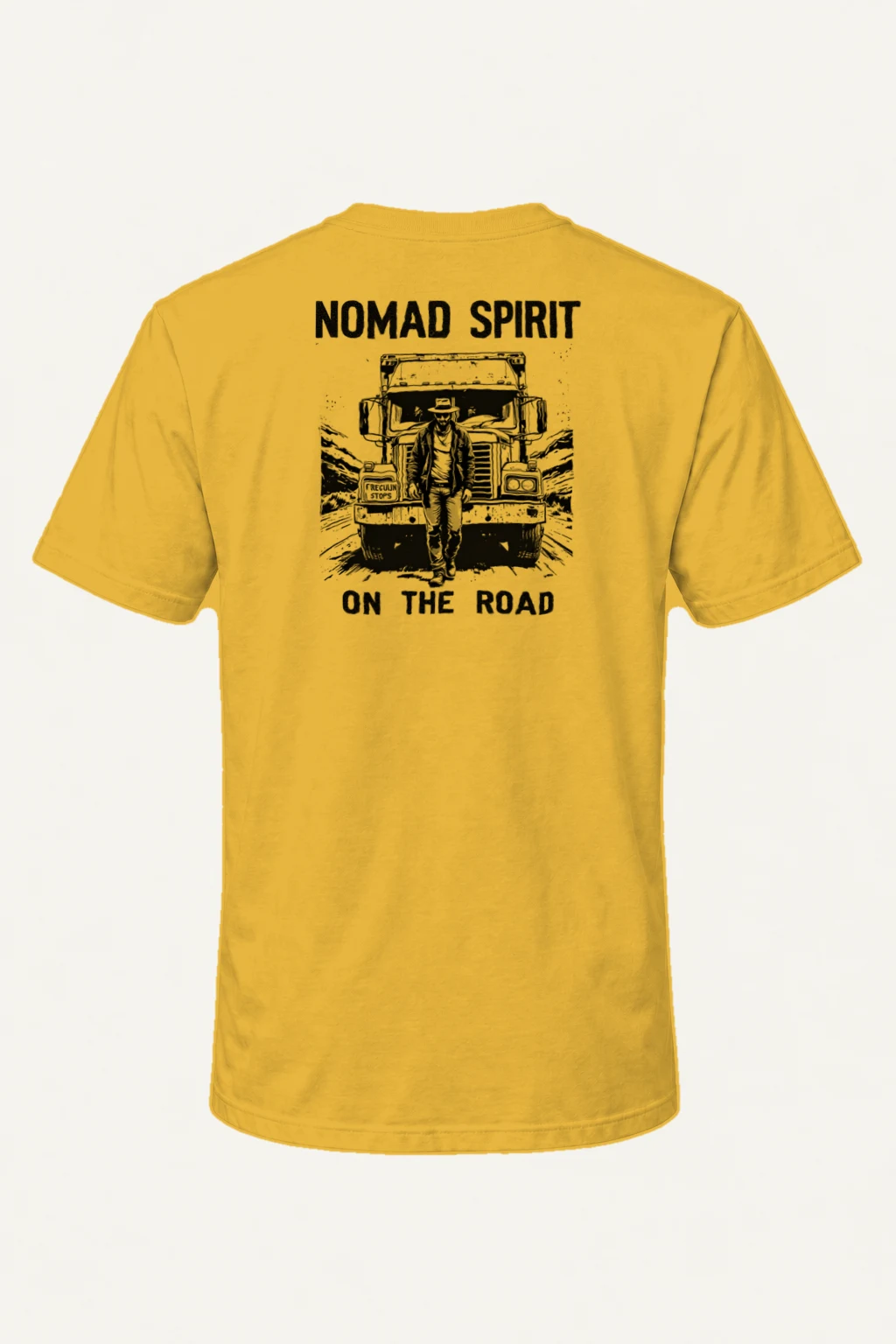 "Nomad Spirit" Heavyweight Unisex Crewneck T-shirt | Gildan 5000