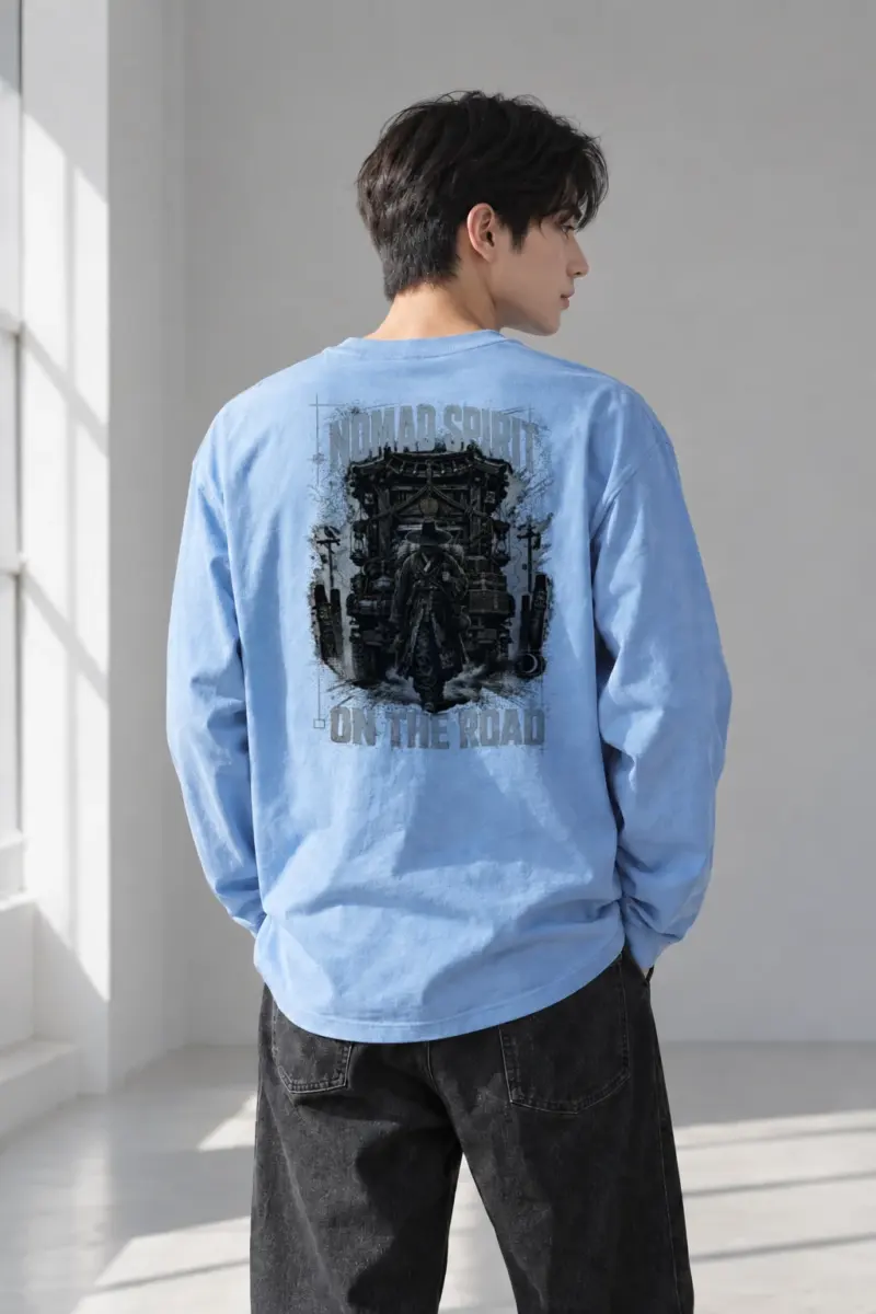 "Nomad Spirit" Unisex Longsleeve T-shirt | Gildan 2400