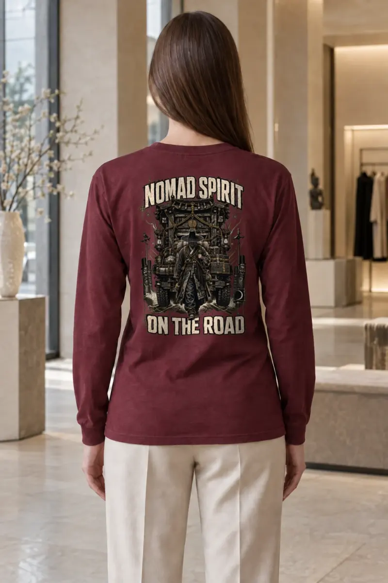 "Nomad Spirit" Unisex Longsleeve T-shirt | Gildan 2400