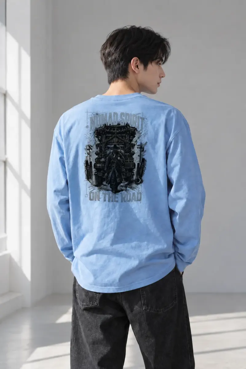 "Nomad Spirit" Unisex Longsleeve T-shirt | Gildan 2400