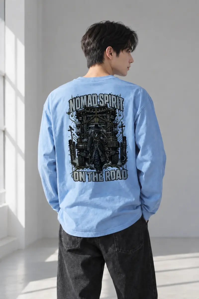 "Nomad Spirit" Unisex Longsleeve T-shirt | Gildan 2400