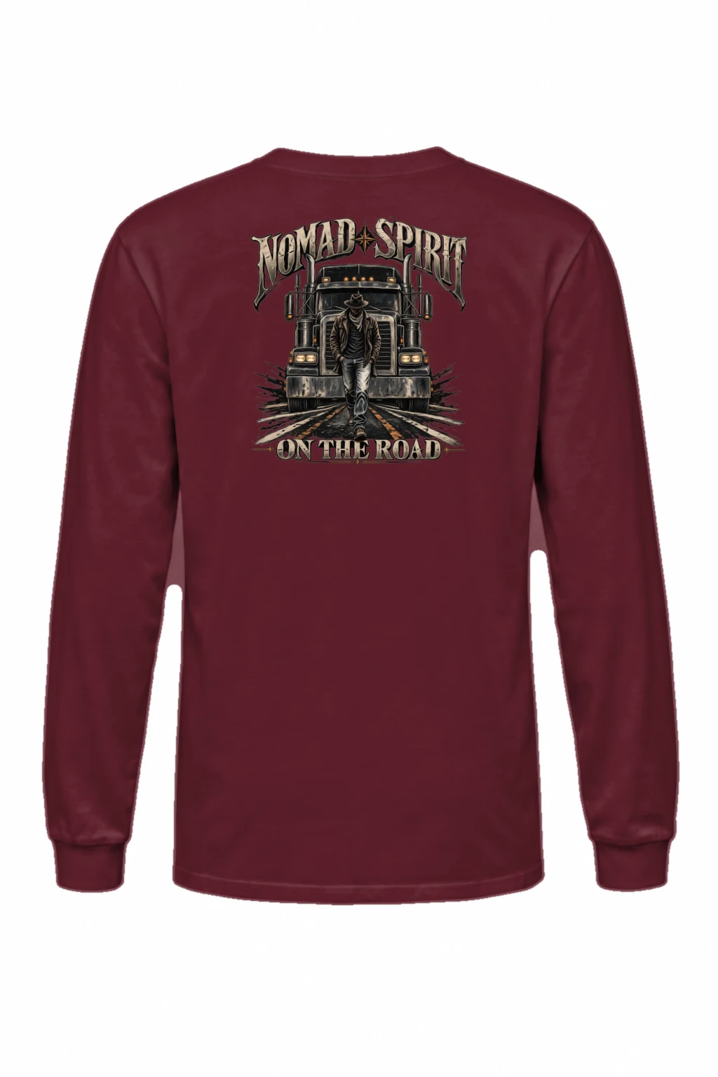 "Nomad Spirit" Unisex Longsleeve T-shirt | Gildan 2400