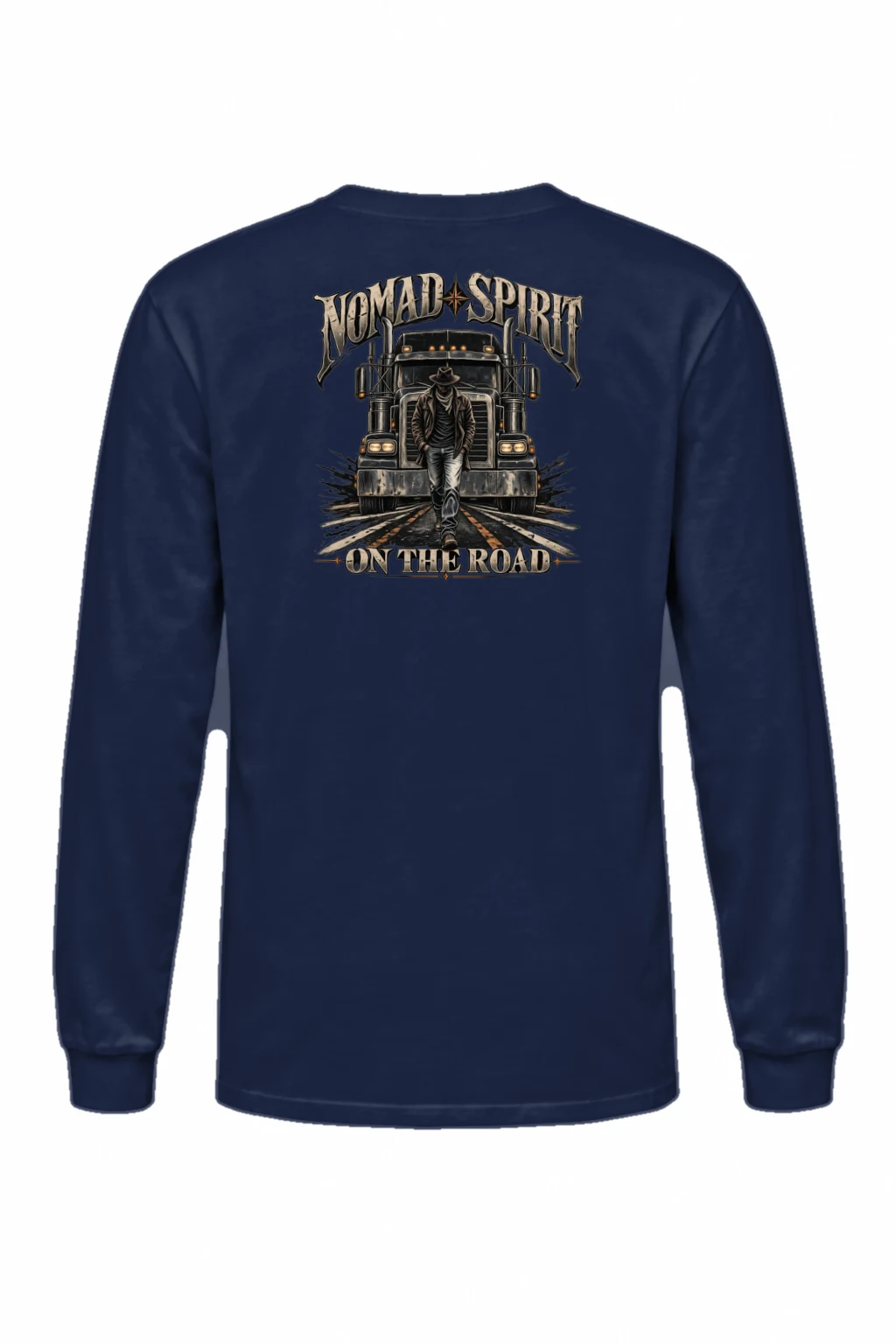 "Nomad Spirit" Unisex Longsleeve T-shirt | Gildan 2400