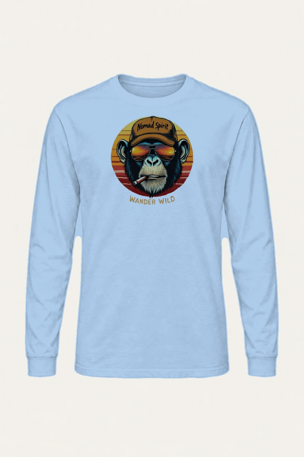 "Nomad Spirit" Unisex Longsleeve T-shirt | Gildan 2400