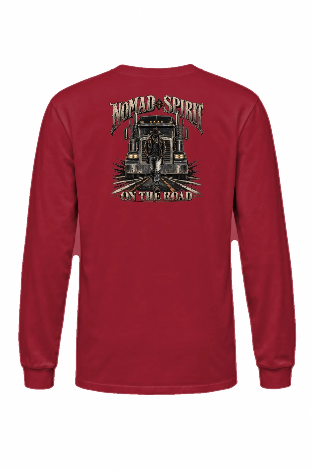 "Nomad Spirit" Unisex Longsleeve T-shirt | Gildan 2400