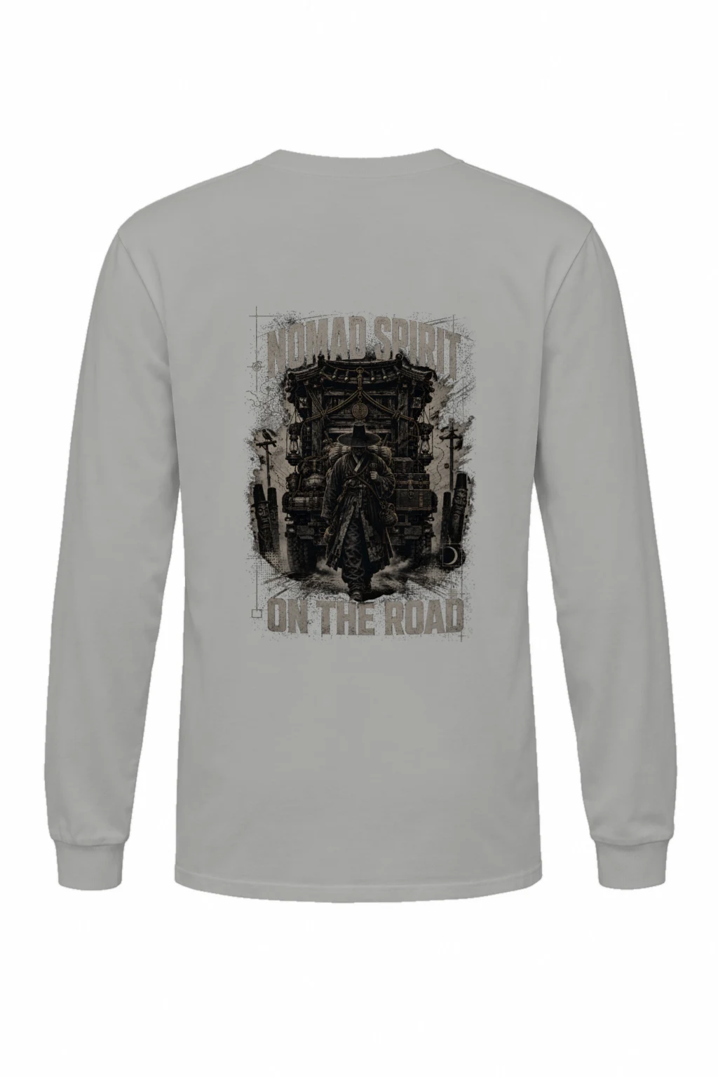 "Nomad Spirit" Unisex Longsleeve T-shirt | Gildan 2400