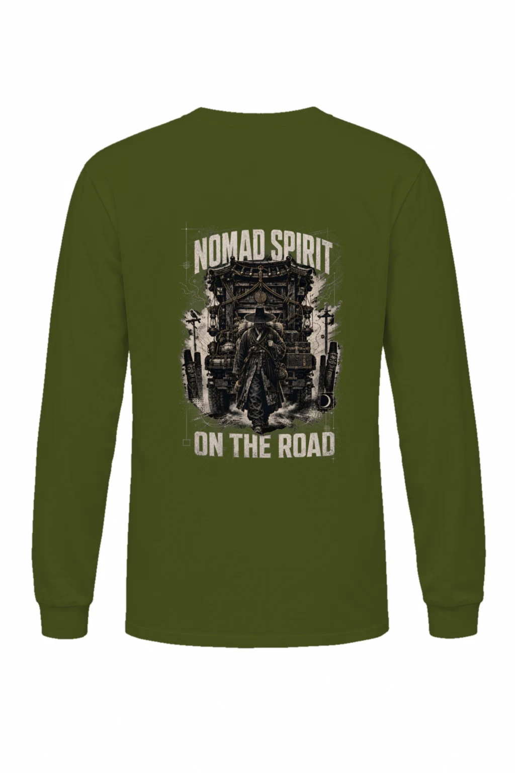 "Nomad Spirit" Unisex Longsleeve T-shirt | Gildan 2400