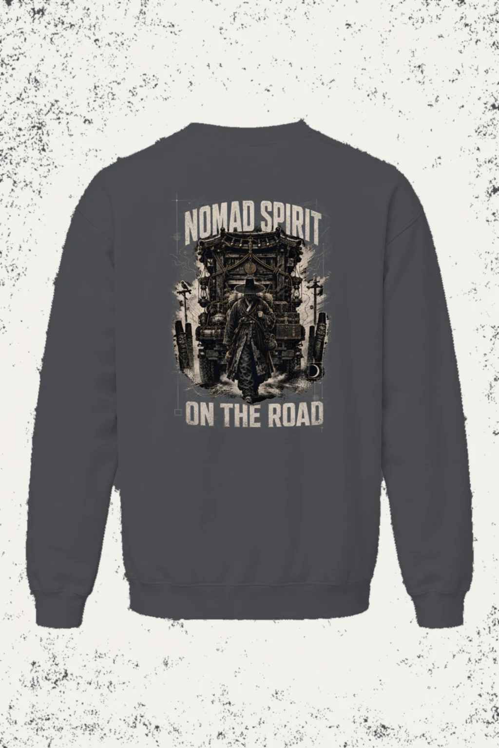 "Nomad Spirit" Unisex Sponge Fleece Crewneck Sweatshirt | Bella + Canvas 3901
