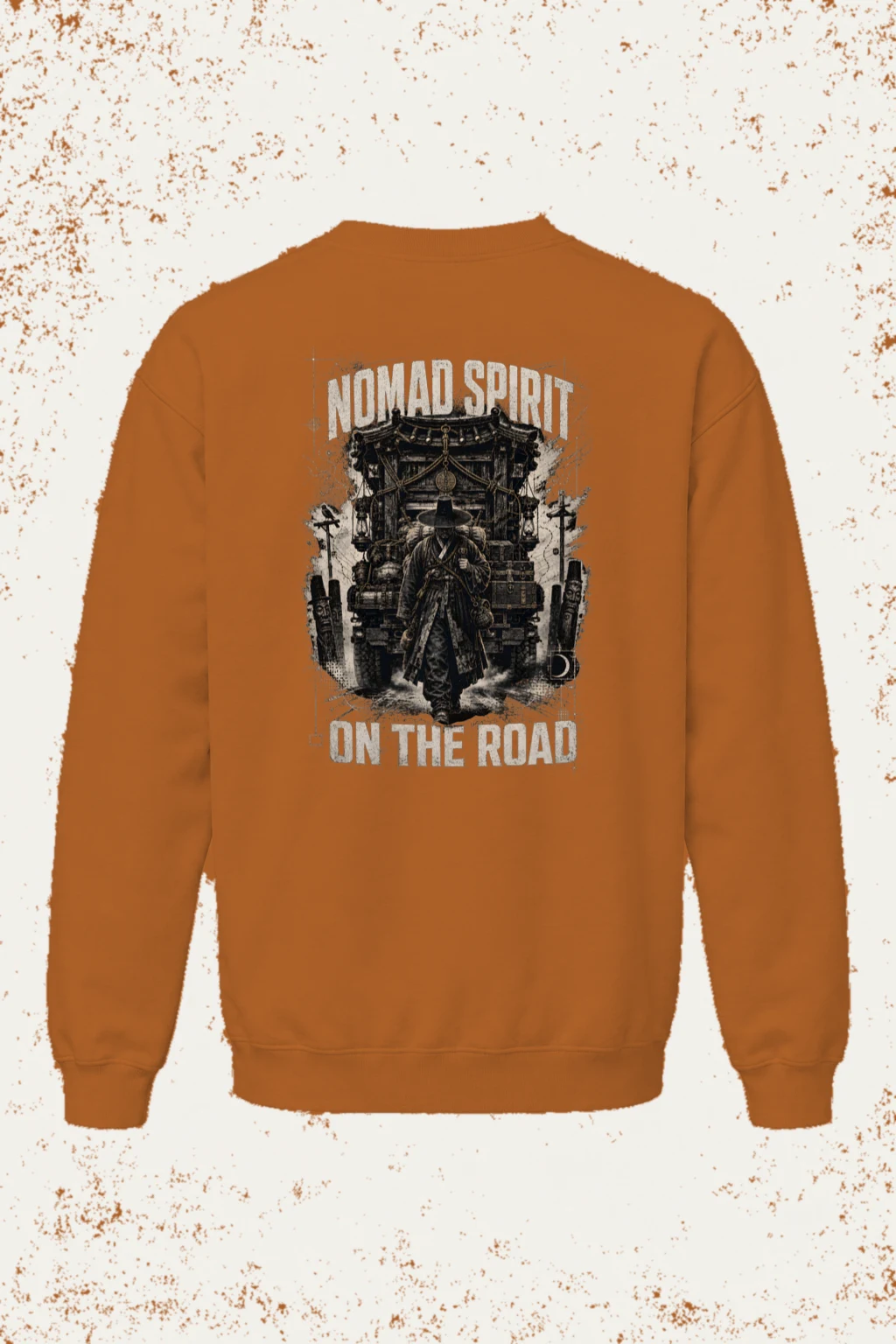 "Nomad Spirit" Unisex Sponge Fleece Crewneck Sweatshirt | Bella + Canvas 3901