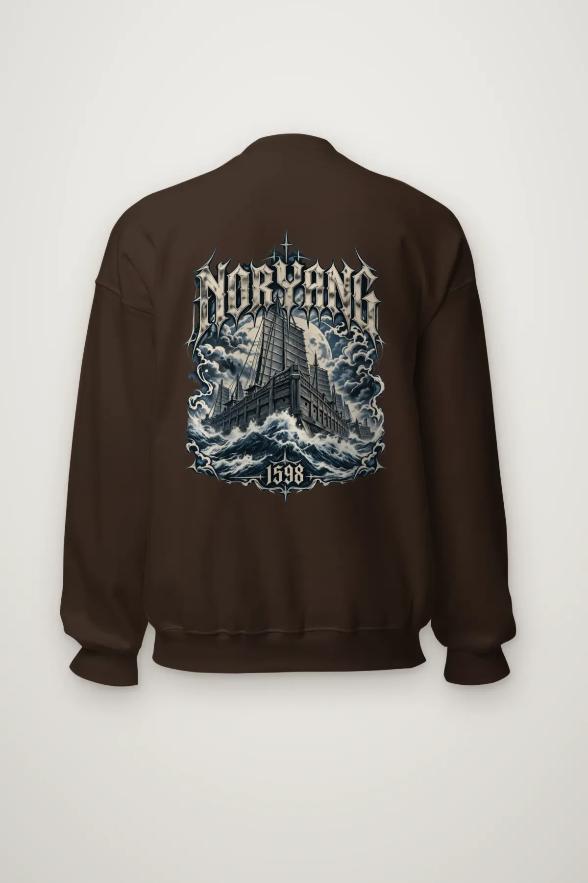 "Noryang 1598" Heavy Blend Unisex Crewneck Sweatshirt