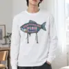 "Noryangjin Fish Market" Unisex Longsleeve T-shirt