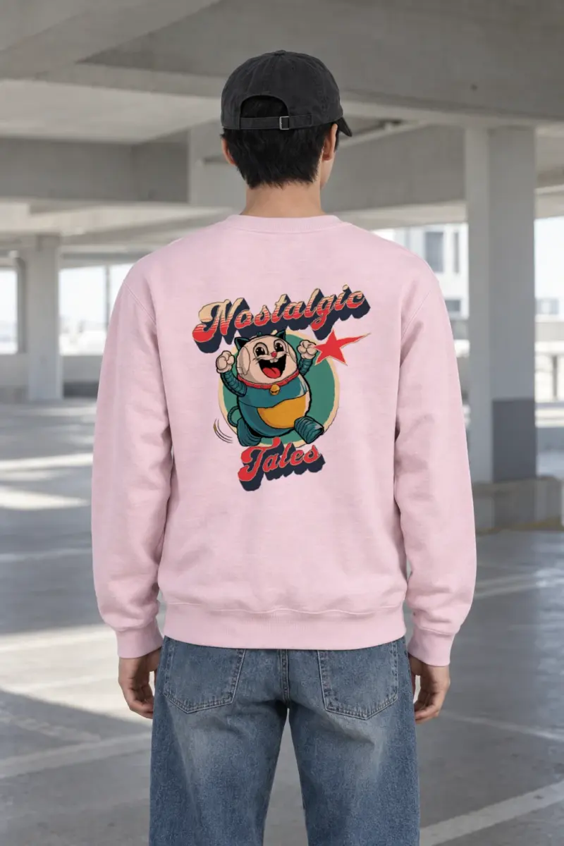 "Nostalgic Tales" Heavy Blend Unisex Crewneck Sweatshirt | Gildan 18000