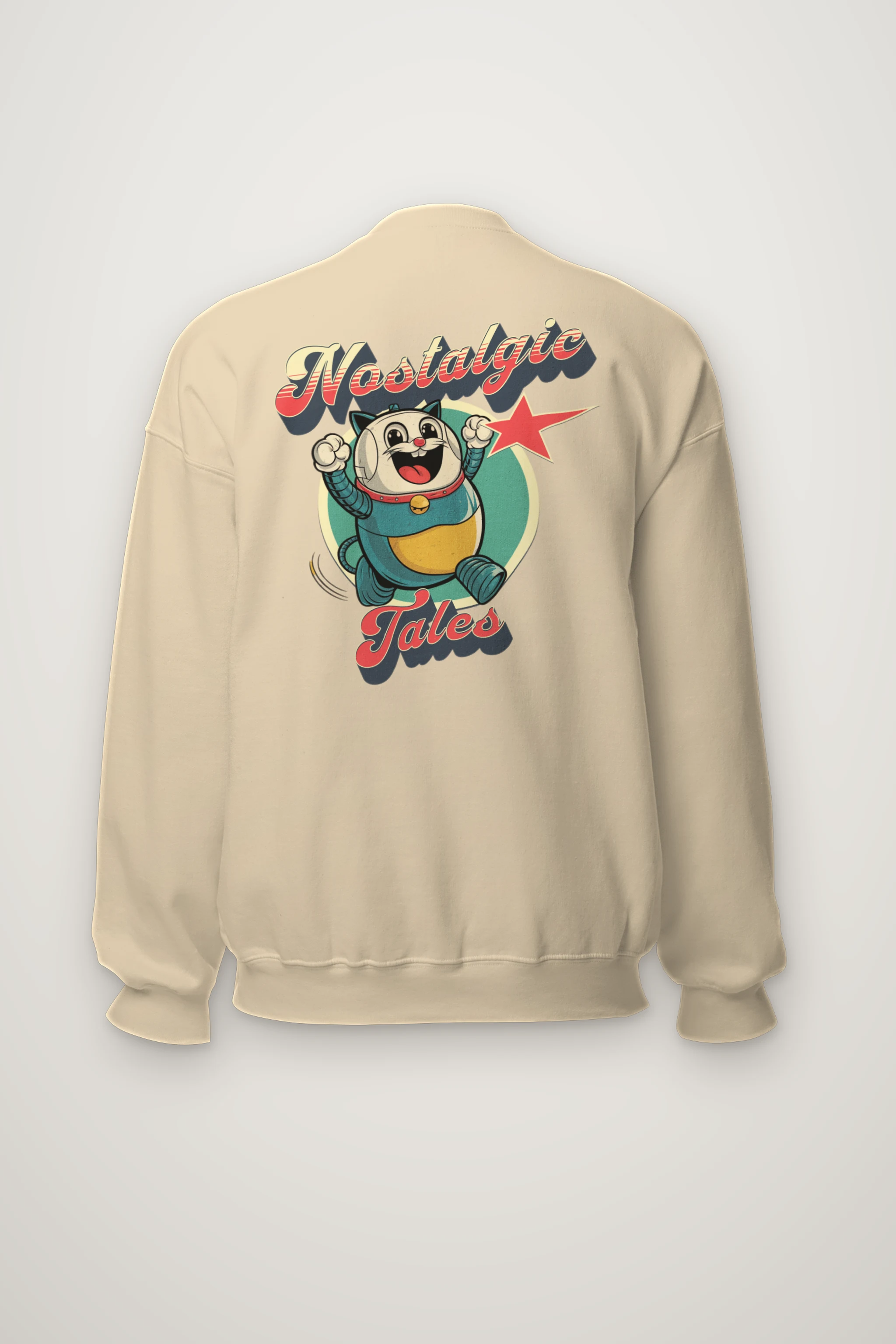 "Nostalgic Tales" Heavy Blend Unisex Crewneck Sweatshirt