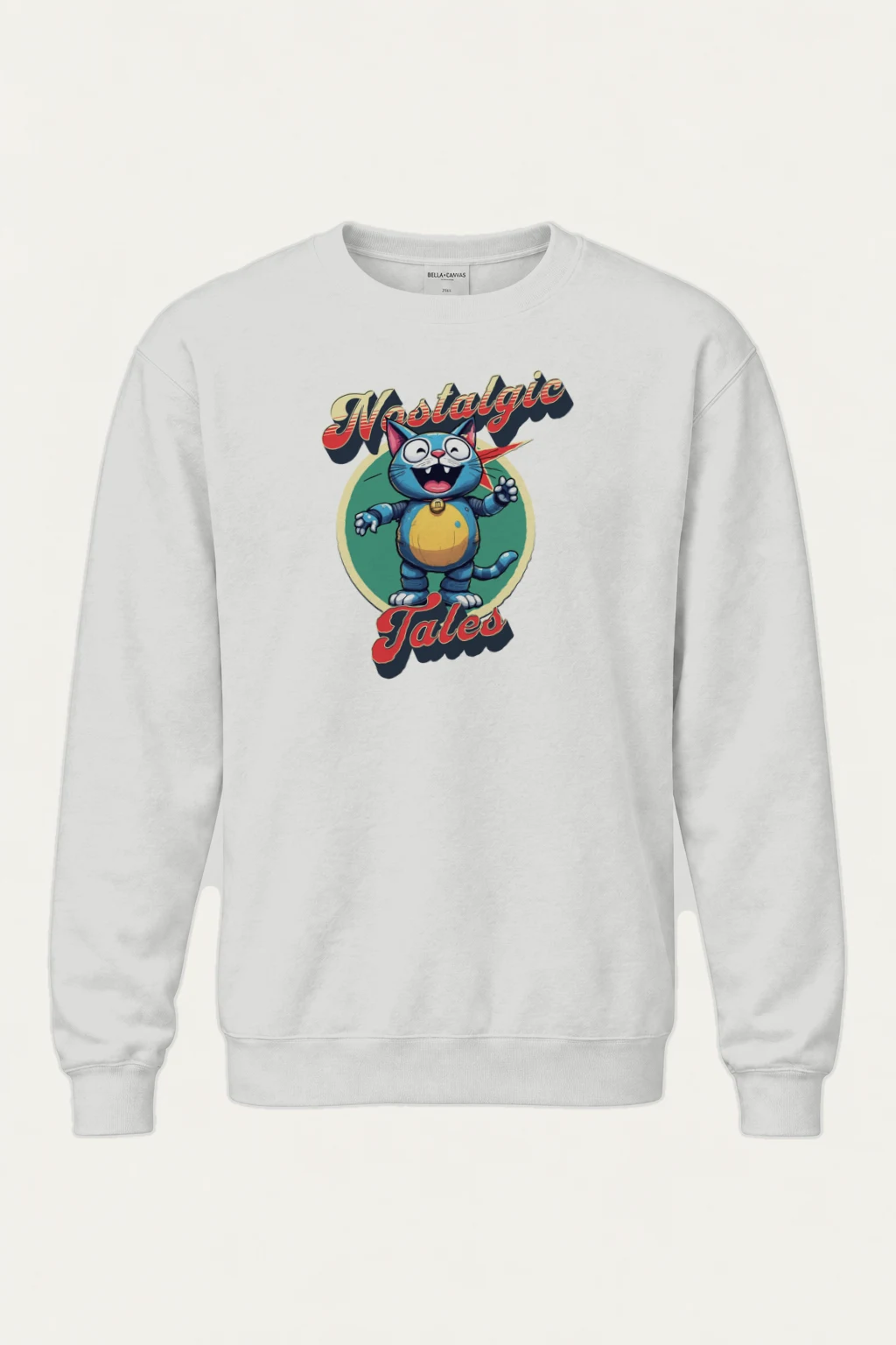 "Nostalgic Tales" Heavy Blend Unisex Crewneck Sweatshirt | Gildan 18000