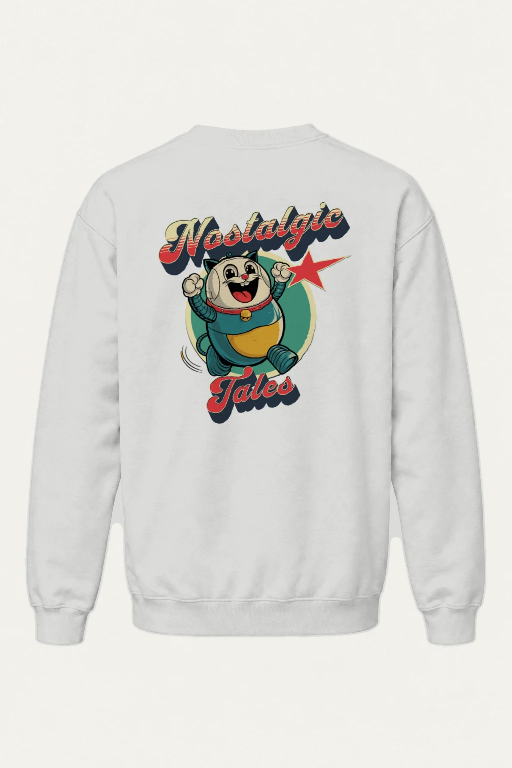 "Nostalgic Tales" Heavy Blend Unisex Crewneck Sweatshirt | Gildan 18000