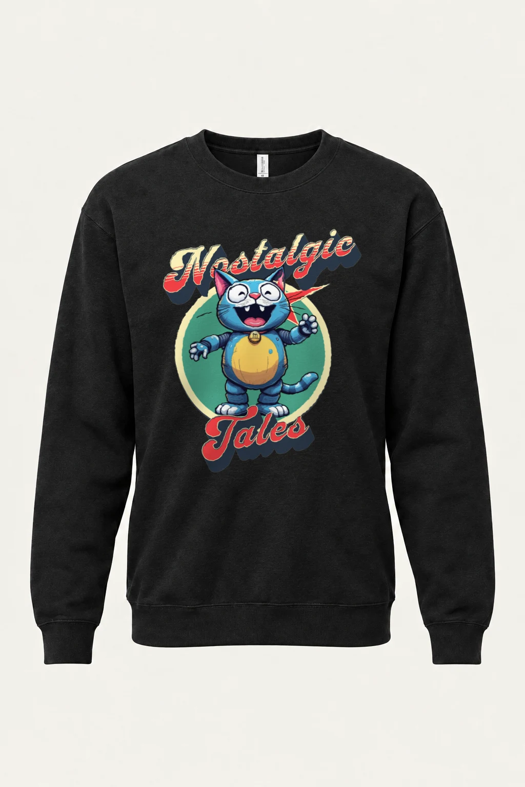 "Nostalgic Tales" Heavy Blend Unisex Crewneck Sweatshirt | Gildan 18000