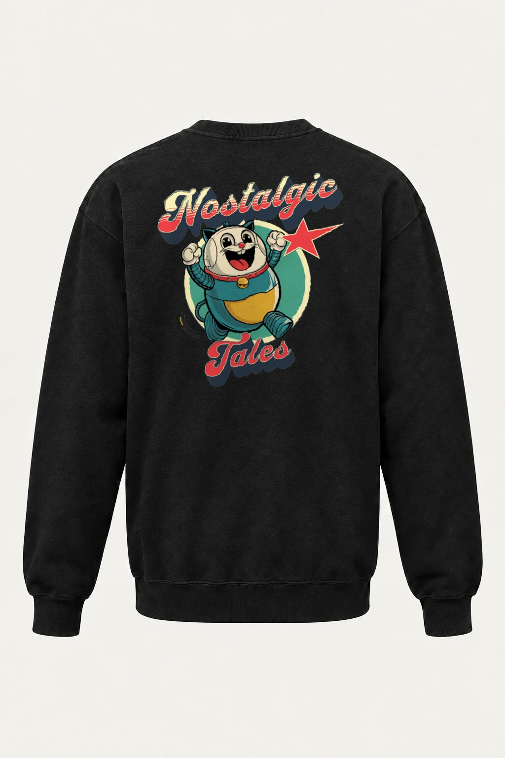"Nostalgic Tales" Heavy Blend Unisex Crewneck Sweatshirt | Gildan 18000