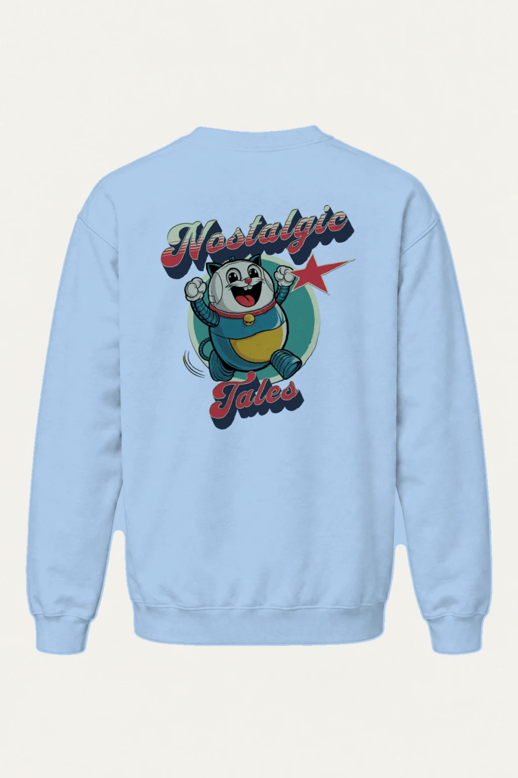 "Nostalgic Tales" Heavy Blend Unisex Crewneck Sweatshirt | Gildan 18000
