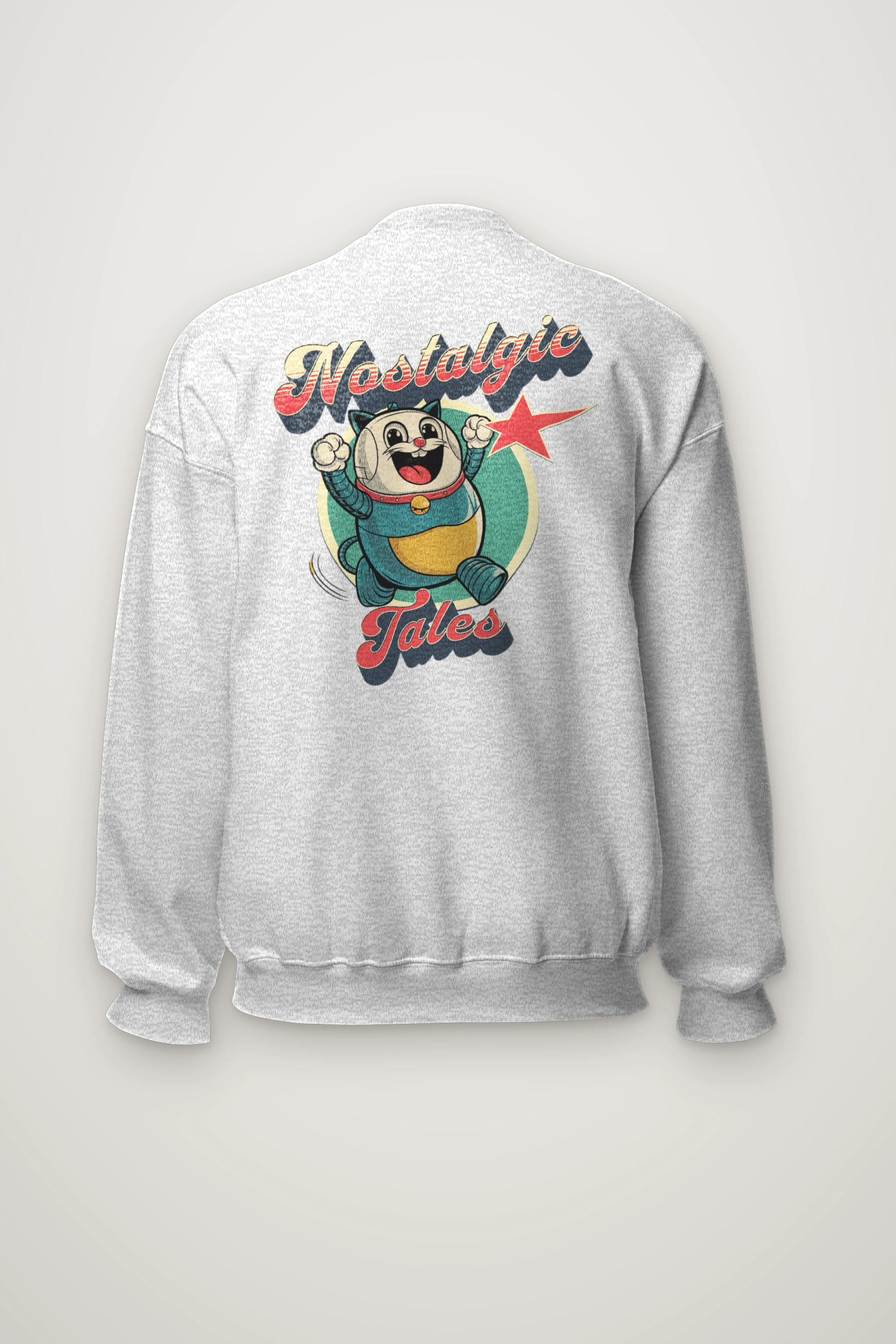 "Nostalgic Tales" Heavy Blend Unisex Crewneck Sweatshirt