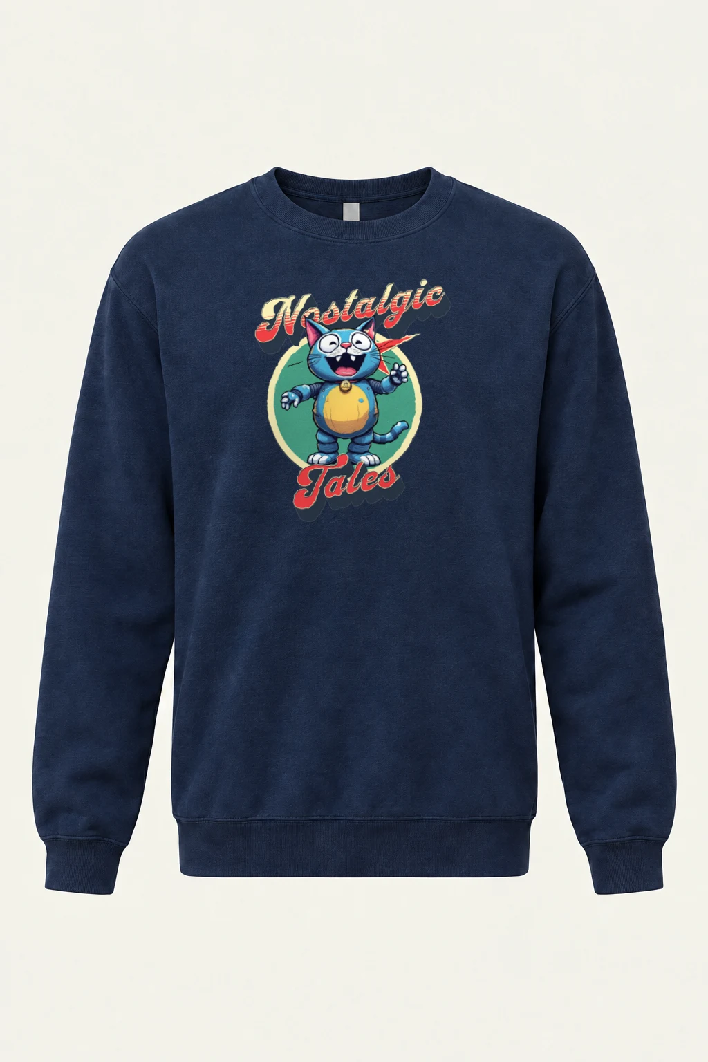 "Nostalgic Tales" Heavy Blend Unisex Crewneck Sweatshirt | Gildan 18000