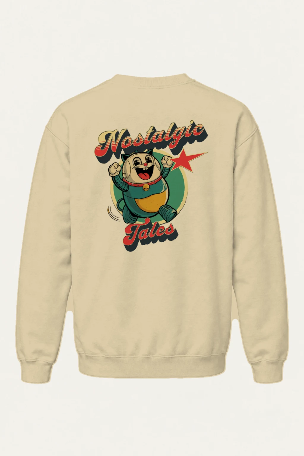 "Nostalgic Tales" Heavy Blend Unisex Crewneck Sweatshirt | Gildan 18000