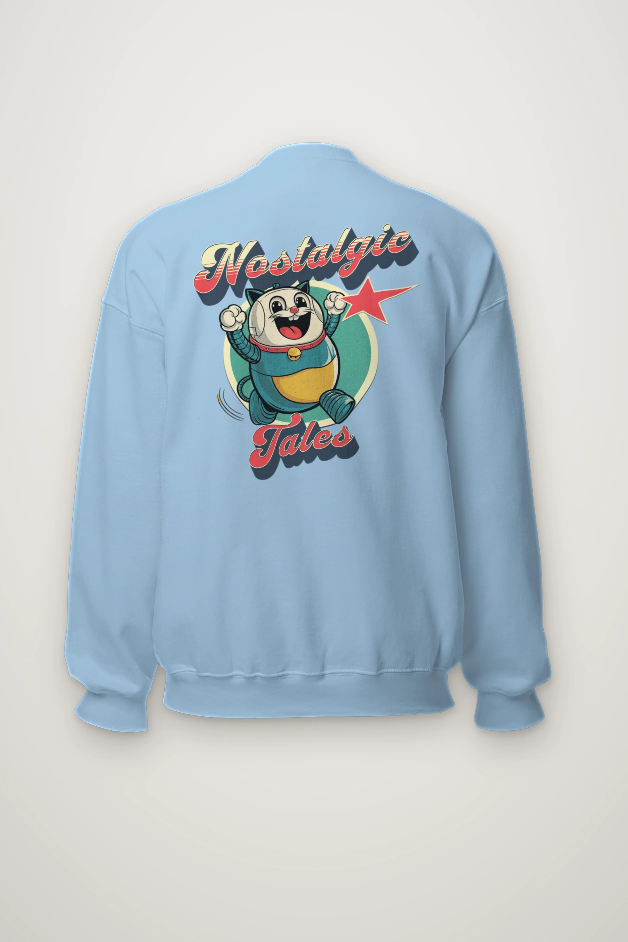 "Nostalgic Tales" Heavy Blend Unisex Crewneck Sweatshirt